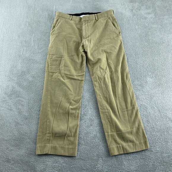 Banana Republic Other - Banana Republic Mens Khaki Pants Size 35x32 100% Cotton Shell Casual Wear 2969